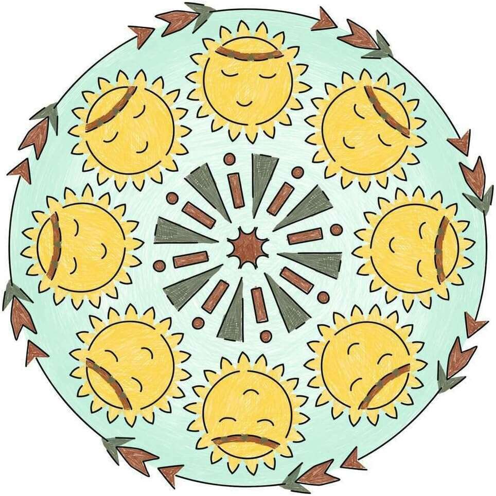 Art Activities - Mandala - Midday - Boho Style Art & Crafts Art Activities - Mandala - Midday - Boho Style Art Activities - Mandala - Midday - Boho Style Ravensburger