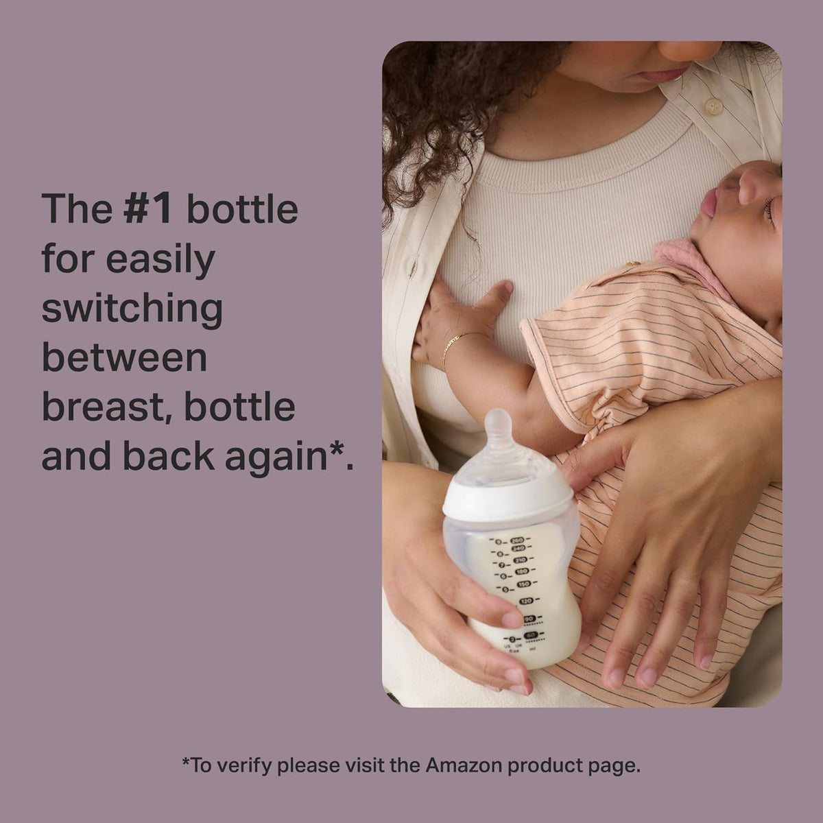 Natural Start Newborn Starter Set, 150 ml and 260 ml Anti-Colic Baby Bottles