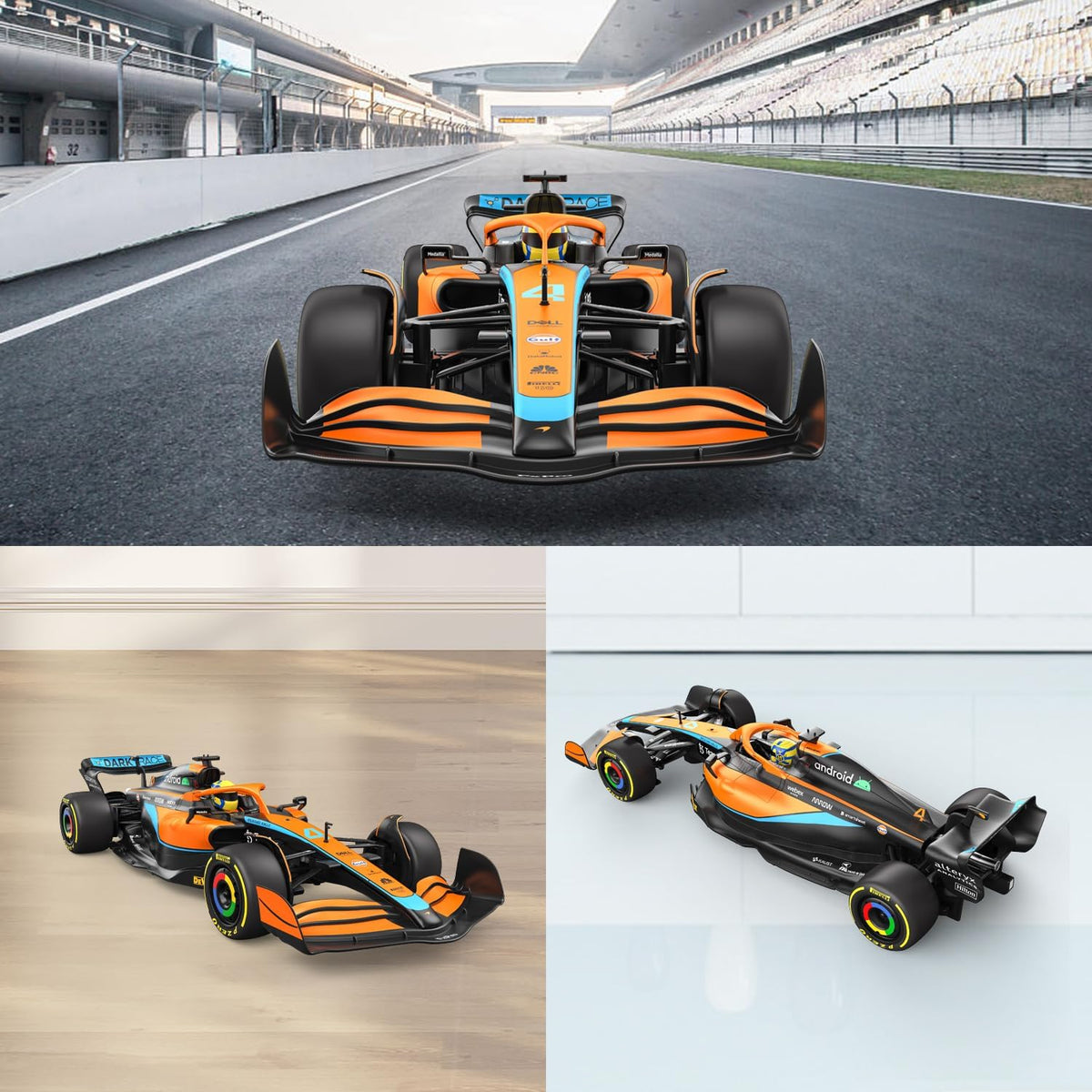 McLaren MCL36 Formula 1 Race RC Car 1/12 Scale