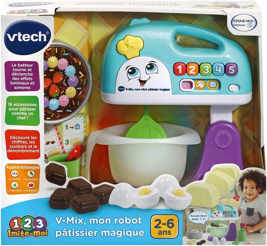 My Magical Pastry Robot, Children's Kitchen Blender - French