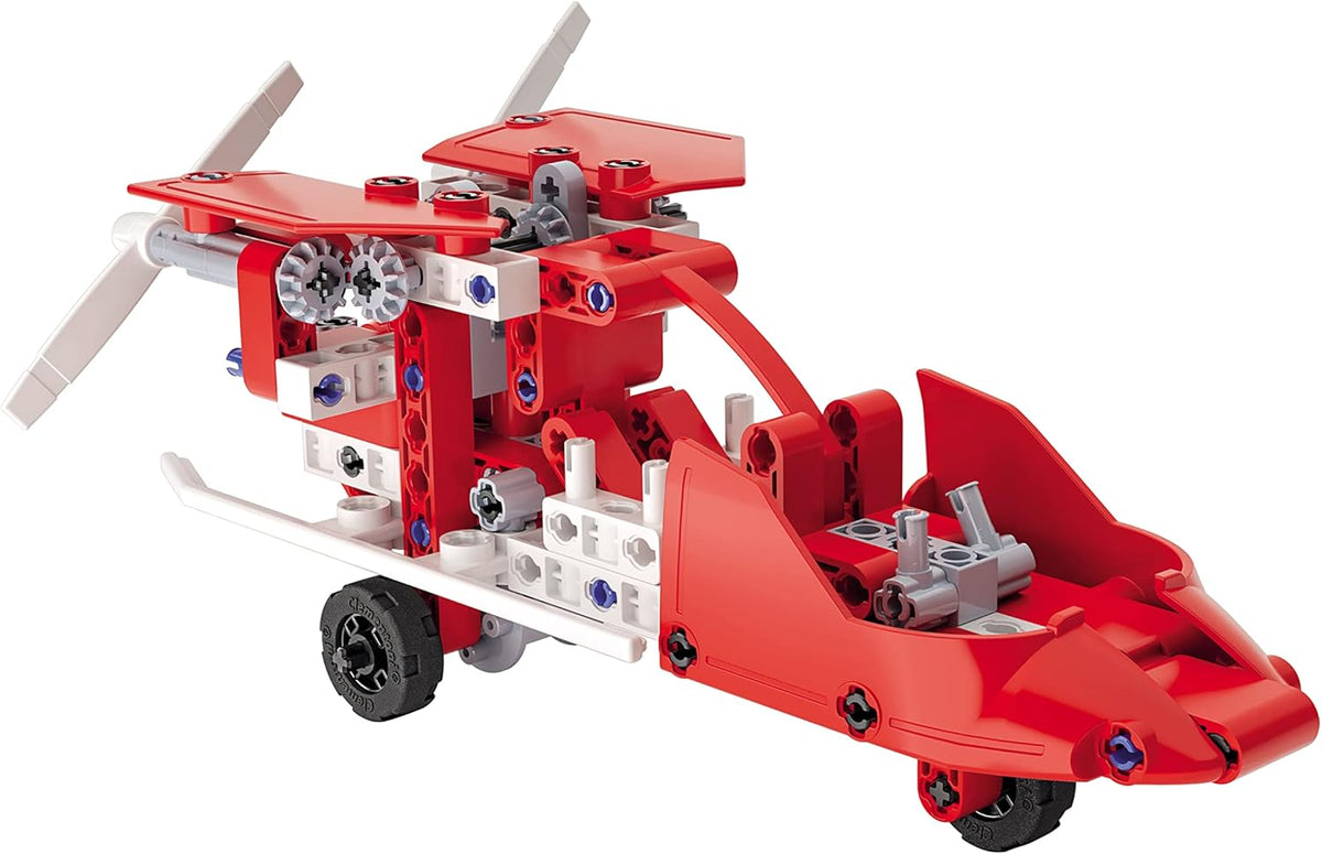 Mechanics Lab Fire Helicopter Building Set