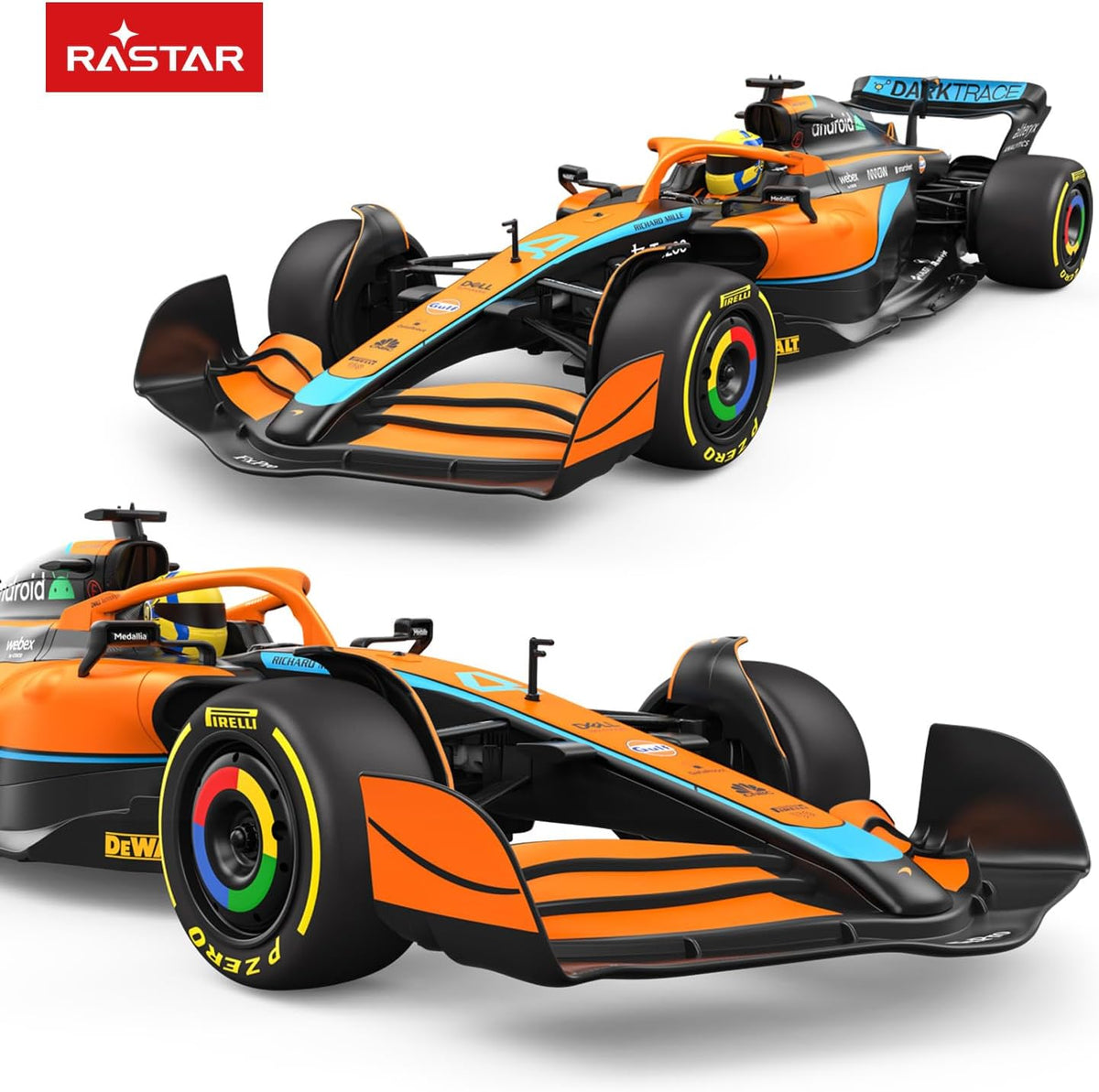 McLaren MCL36 Formula 1 Race RC Car 1/12 Scale