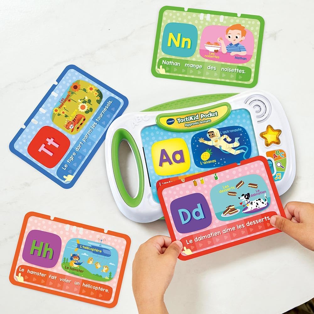 actiKid Pocket Learning Reading Tablet, Touchscreen Tablet