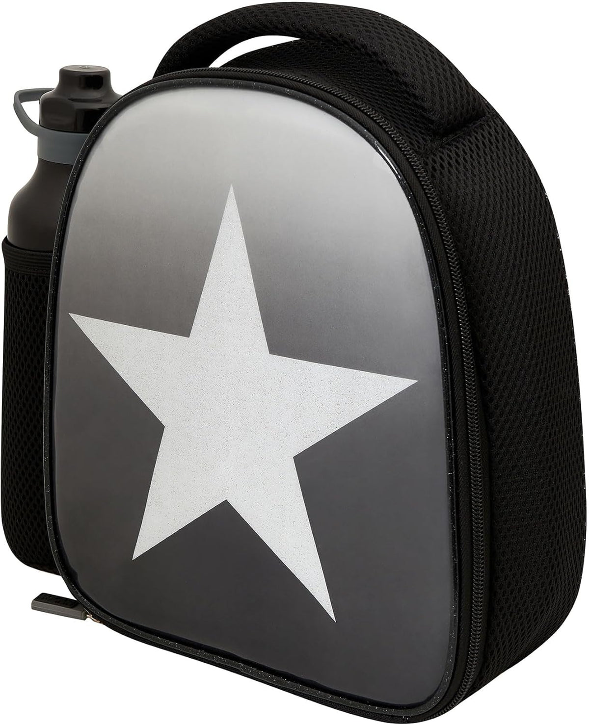 Silver Star Combo Insulated Lunch Bottle with Side Mesh Pocket