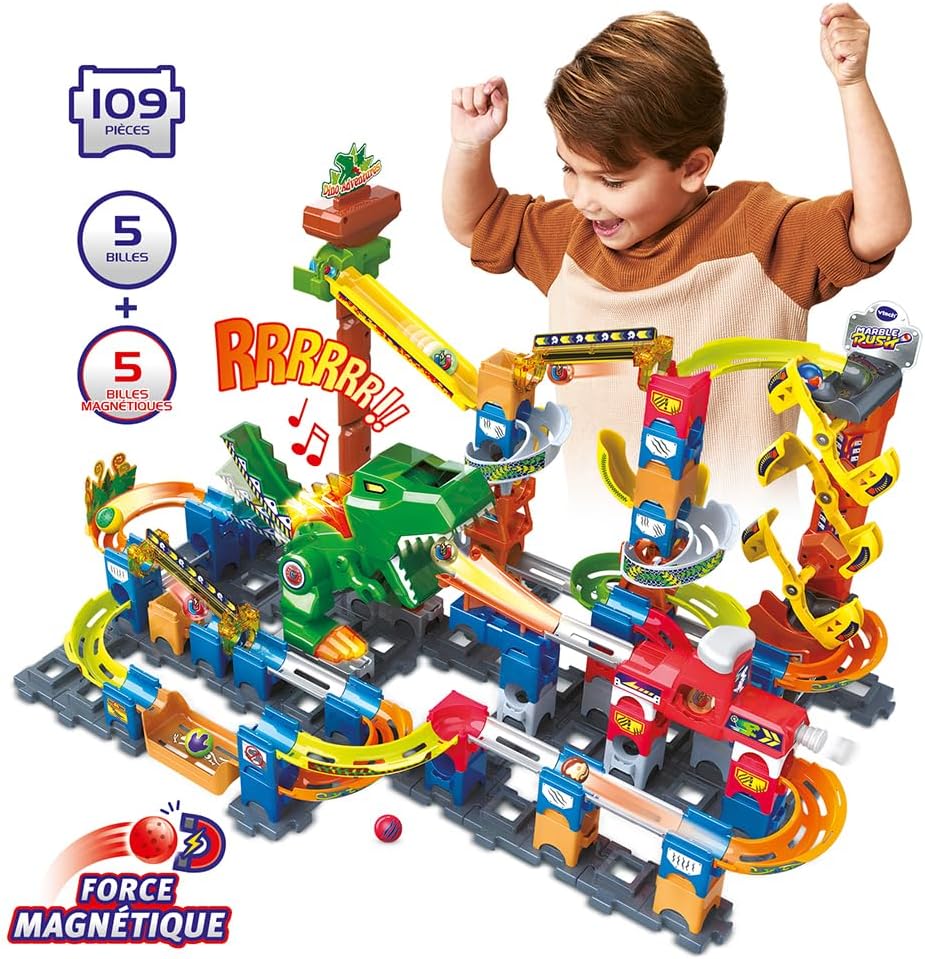 Marble Rush® Magnetic Dino Adventure