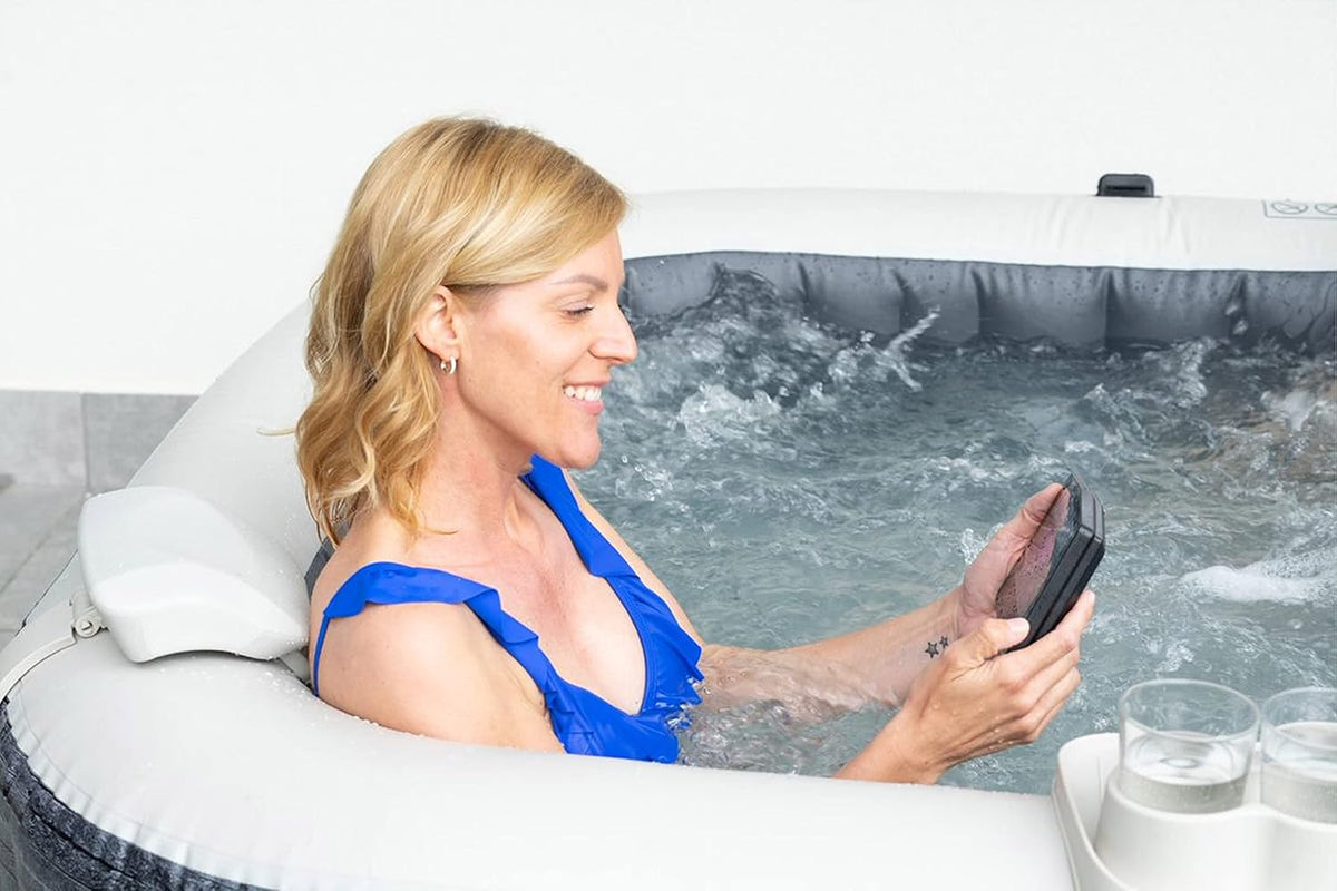 4-Person Greystone Deluxe Square Bubble Spa Set Spa Bubble Pools 4-Person Greystone Deluxe Square Bubble Spa Set 4-Person Greystone Deluxe Square Bubble Spa Set Intex