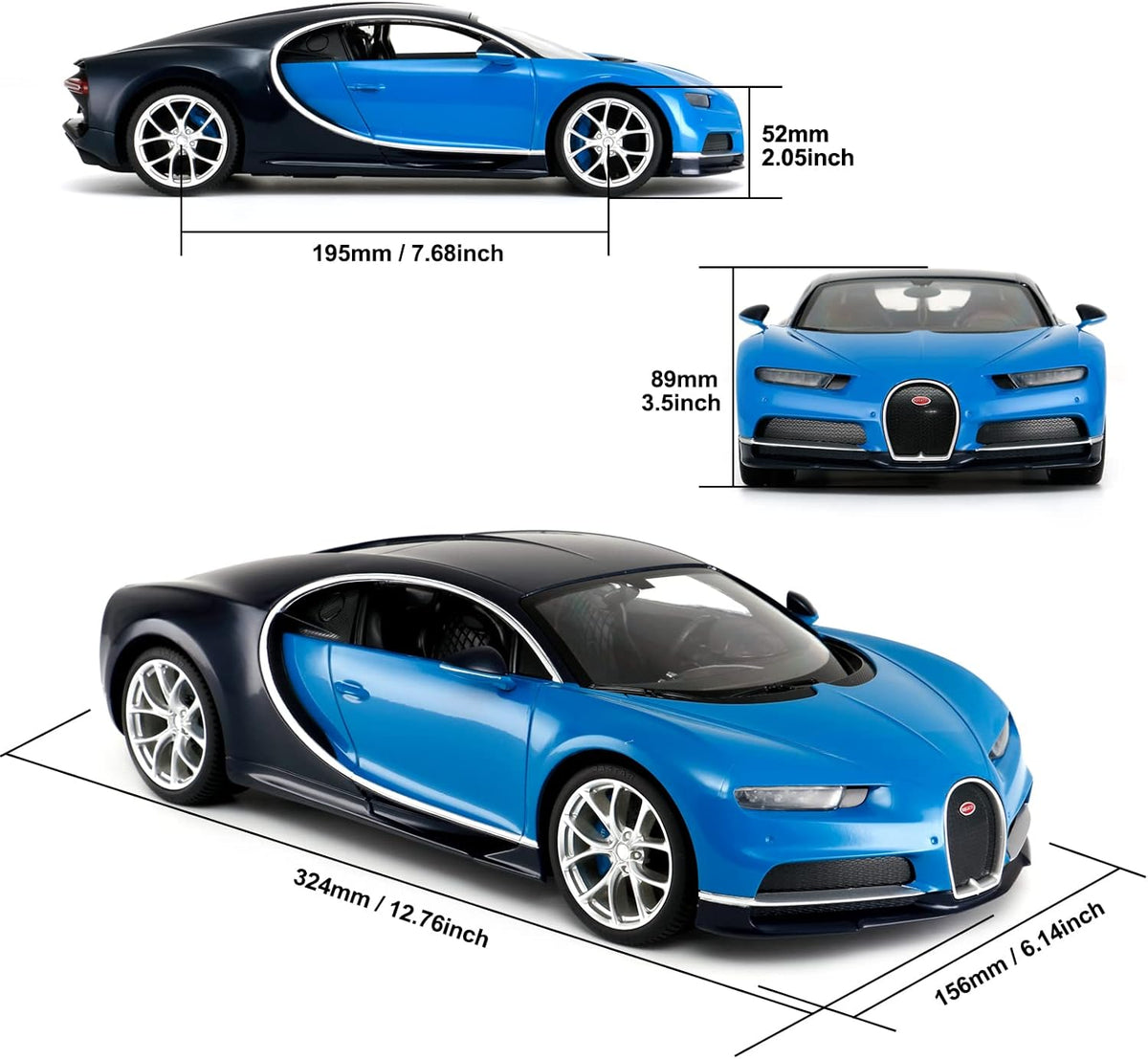 1:14 Scale Bugatti Chiron