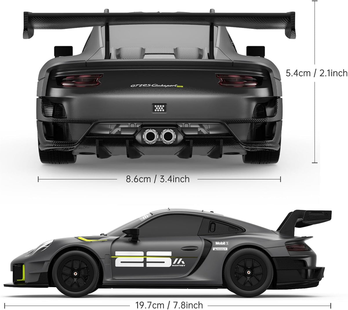 Porsche 911 GT2 RS Model Car, 1:24 Scale