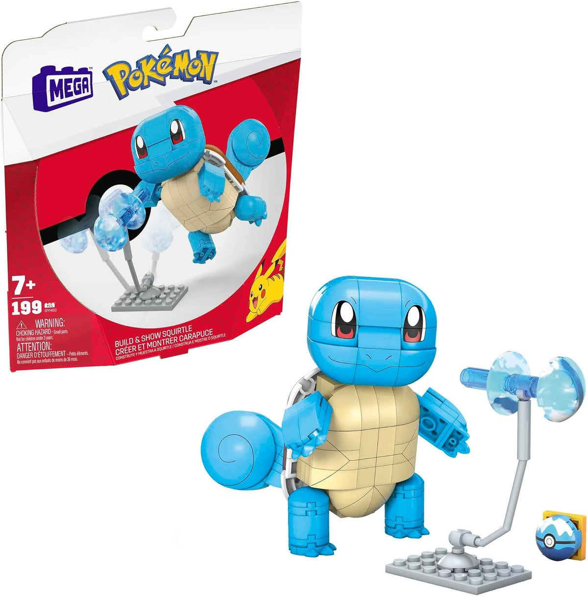 Mega Pokémon Build & Show Squirtle