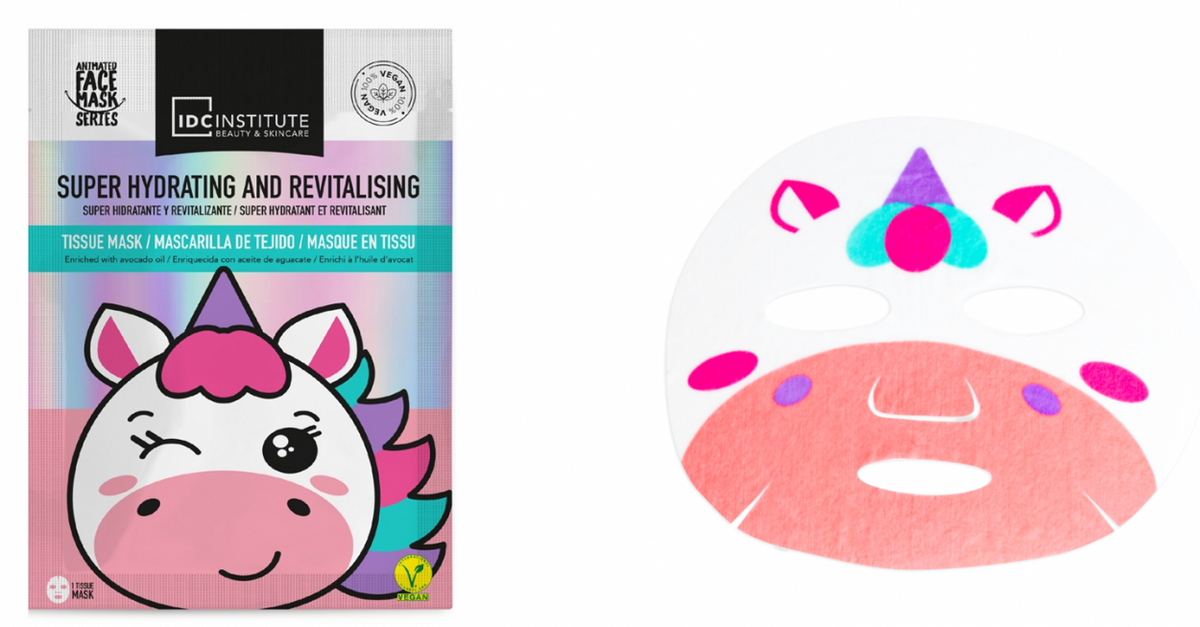 Unicorn Face Mask Hydrating Revitali