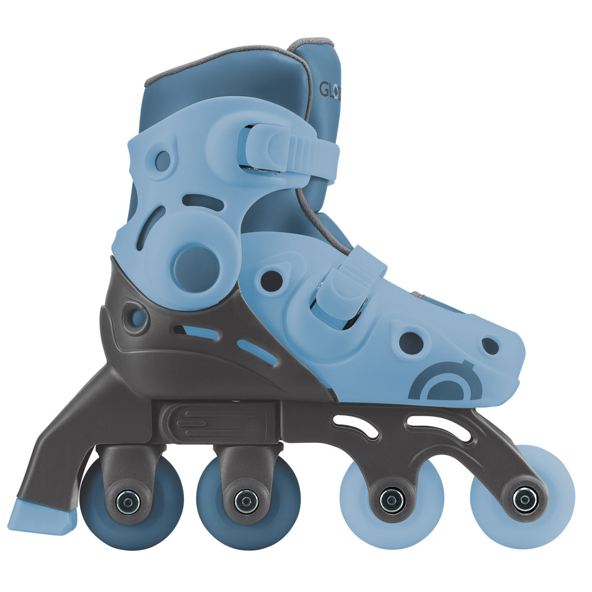 2 in 1 Skates For Kids - Ash Blue