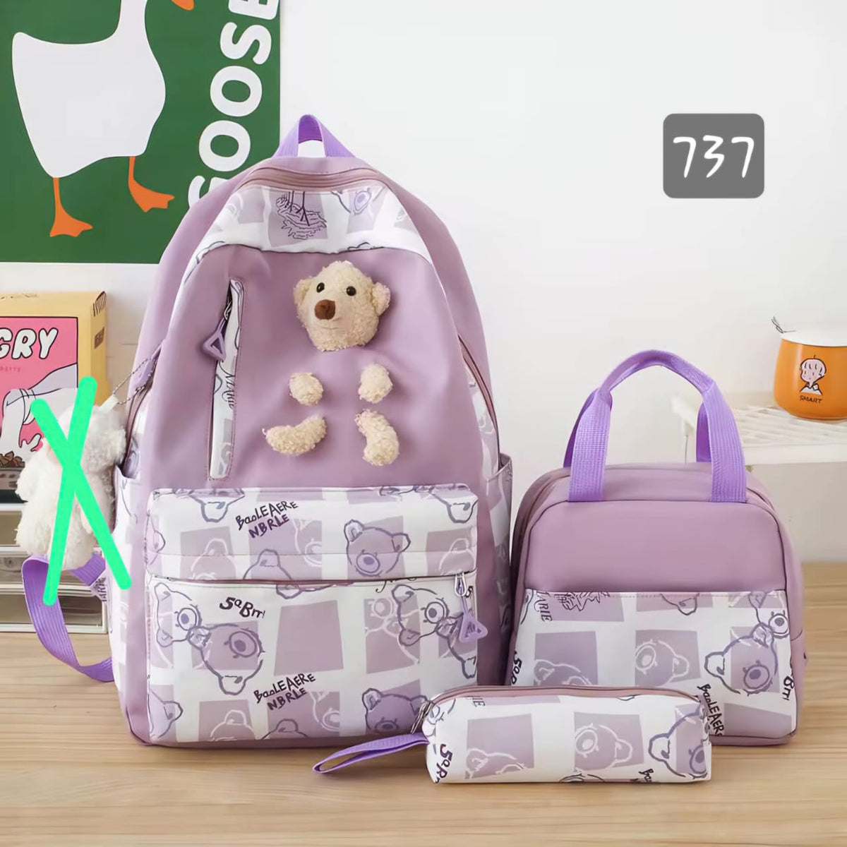 Primary and Secondary School Students Schoolbag