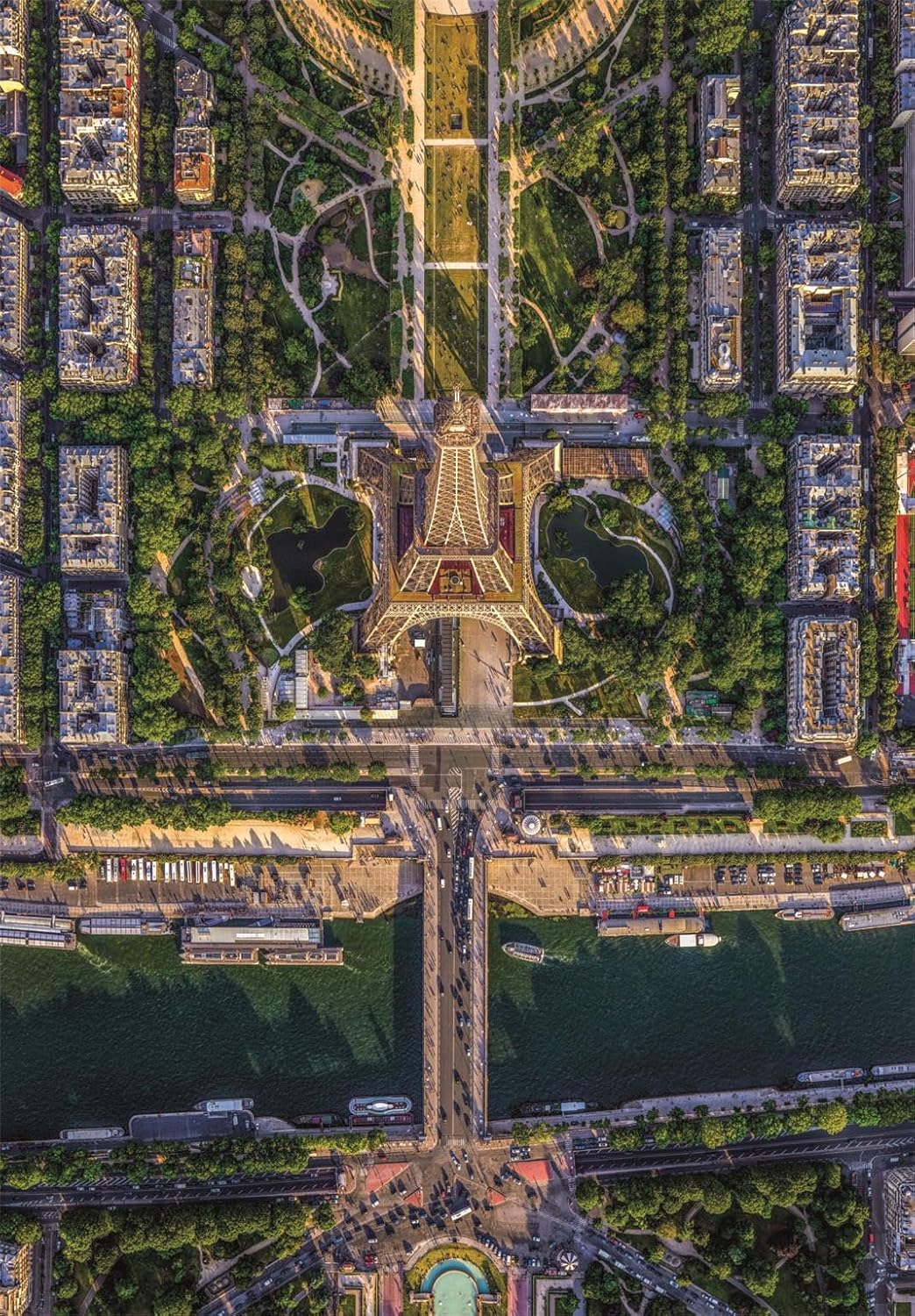 Puzzle 1500 Pieces-  Flying Over Paris
