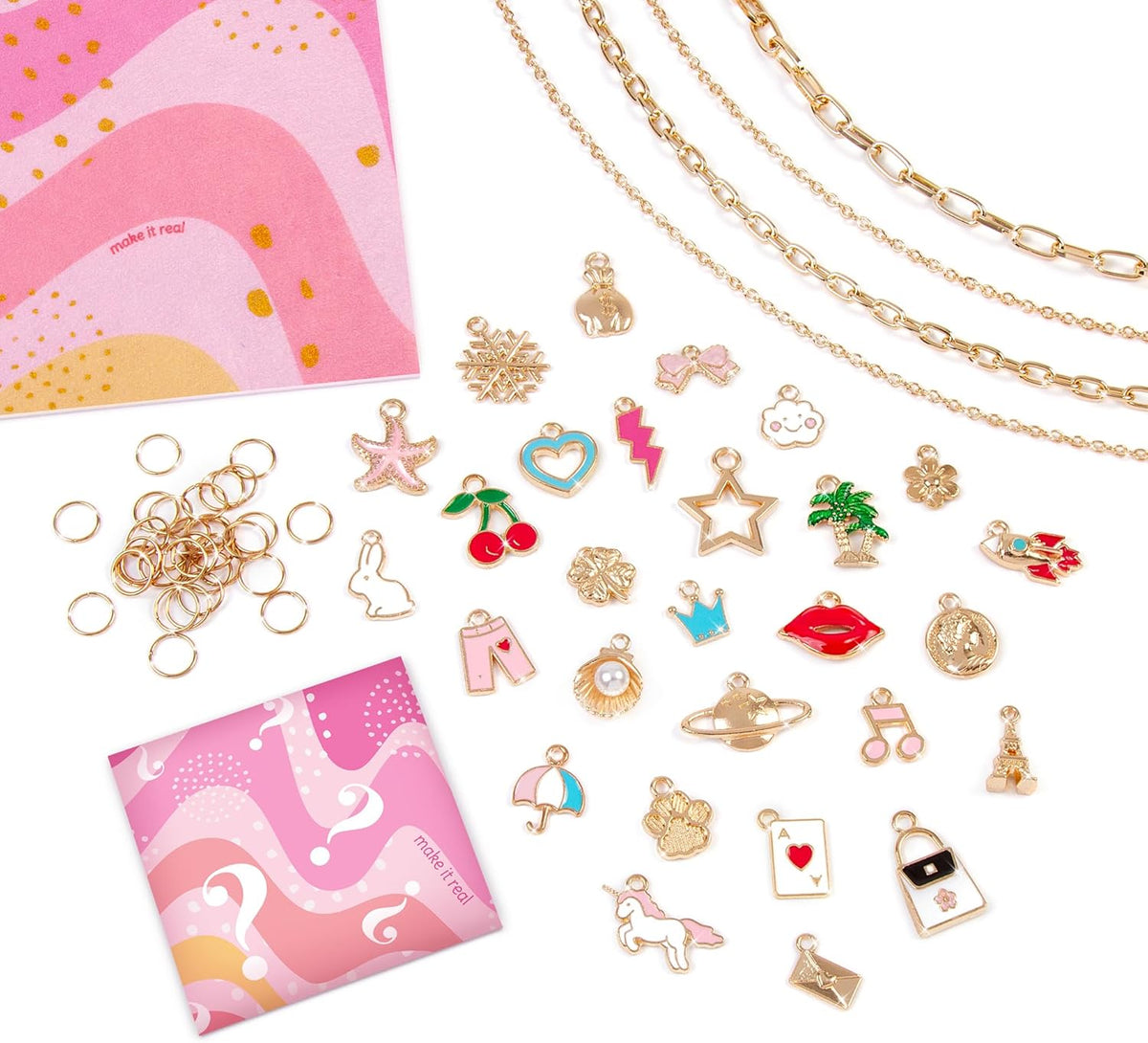 Handful of Charm - 70 pc DIY Jewelry Set