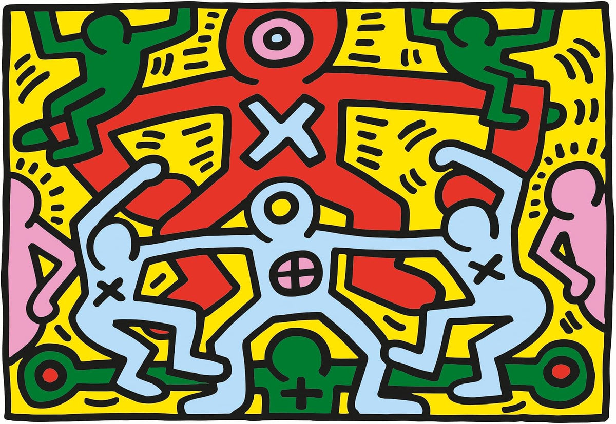 Novo Art Series - Keith Haring, Puzzle 1000 Pieces