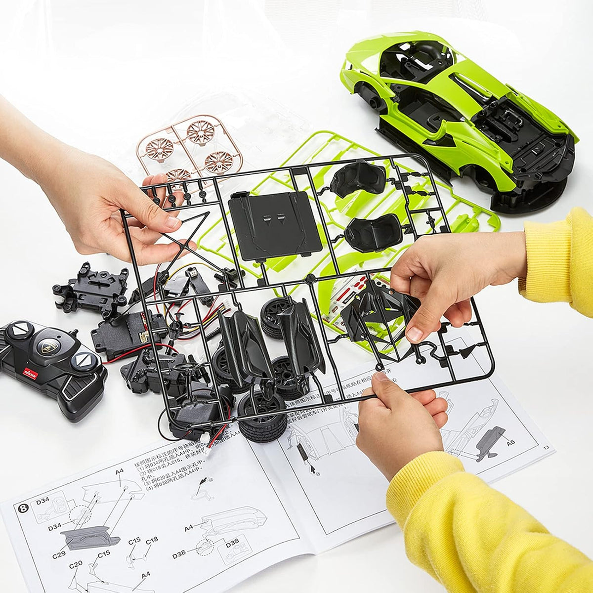 Lamborghini Sian Remote Control Car, Build Your Own Kit