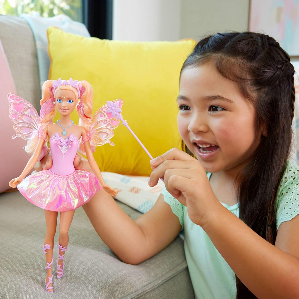 Fairy Doll with Toy Wand & Fashion Accessories