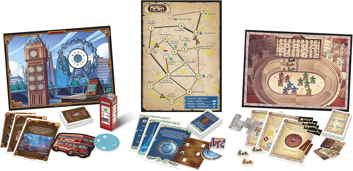 Unlock the door - City, board game