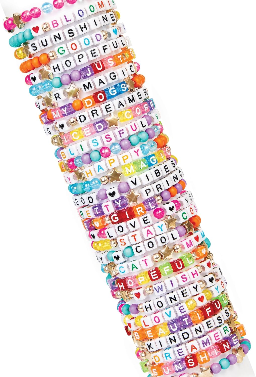 Alphabet Bead Bracelet Set - 1008pc DIY Jewelry Kit