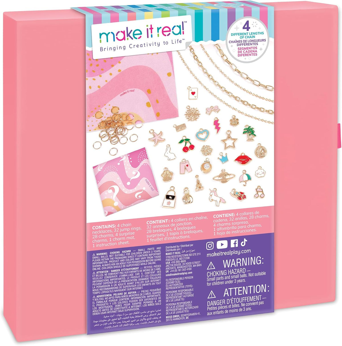 Handful of Charm - 70 pc DIY Jewelry Set
