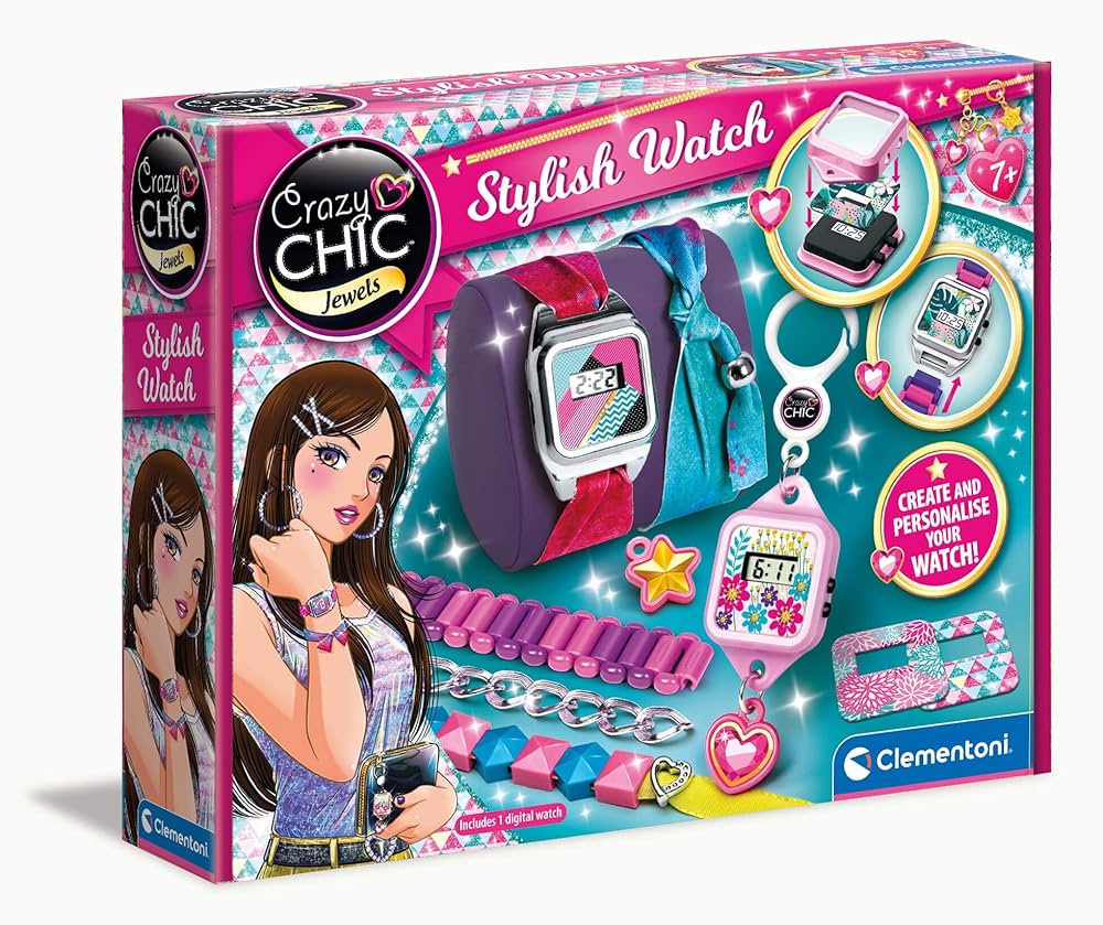 Watch Jewelry Box for Girls Craft Set