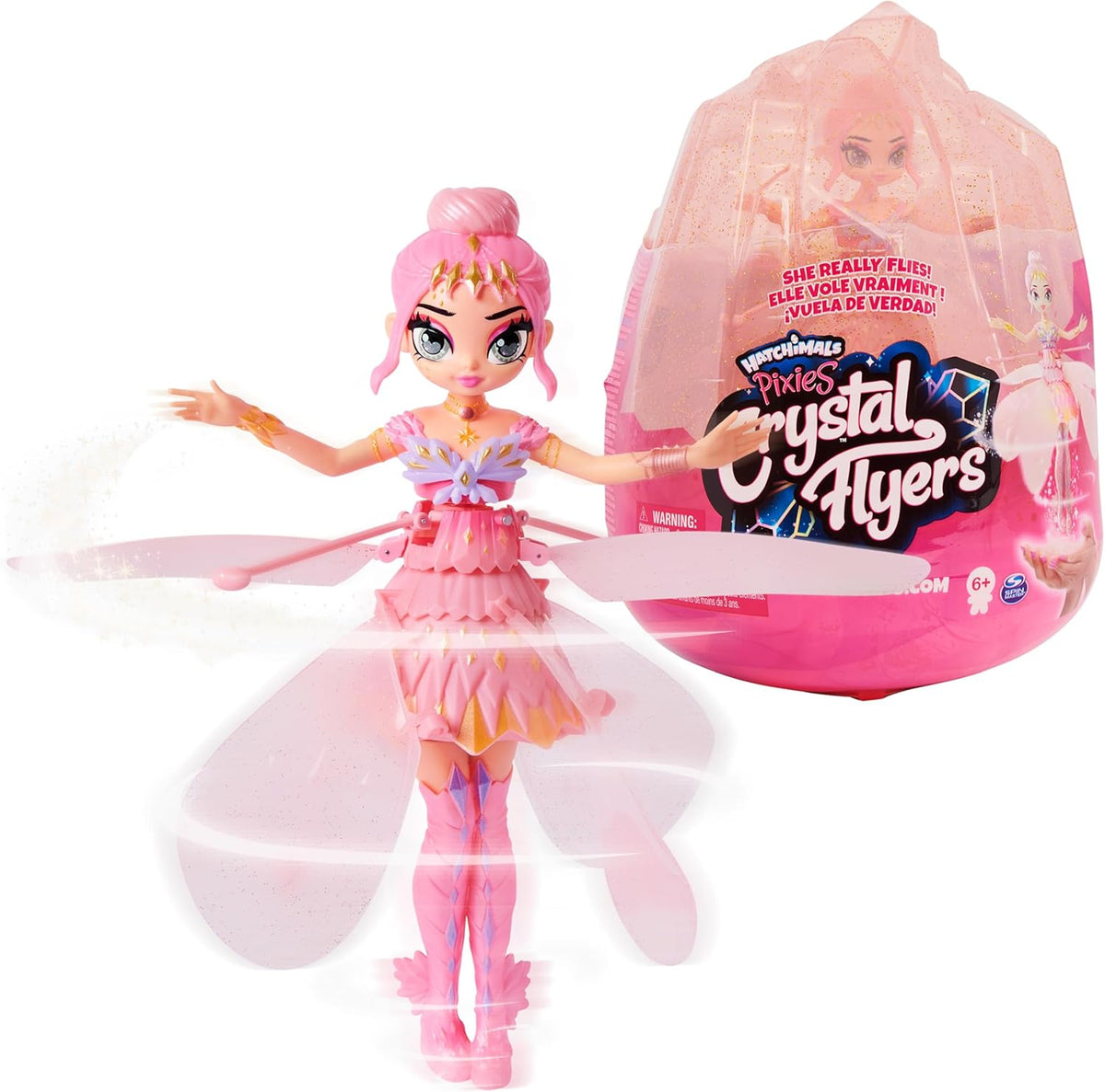 Magical Flying Doll with Crystal Wings