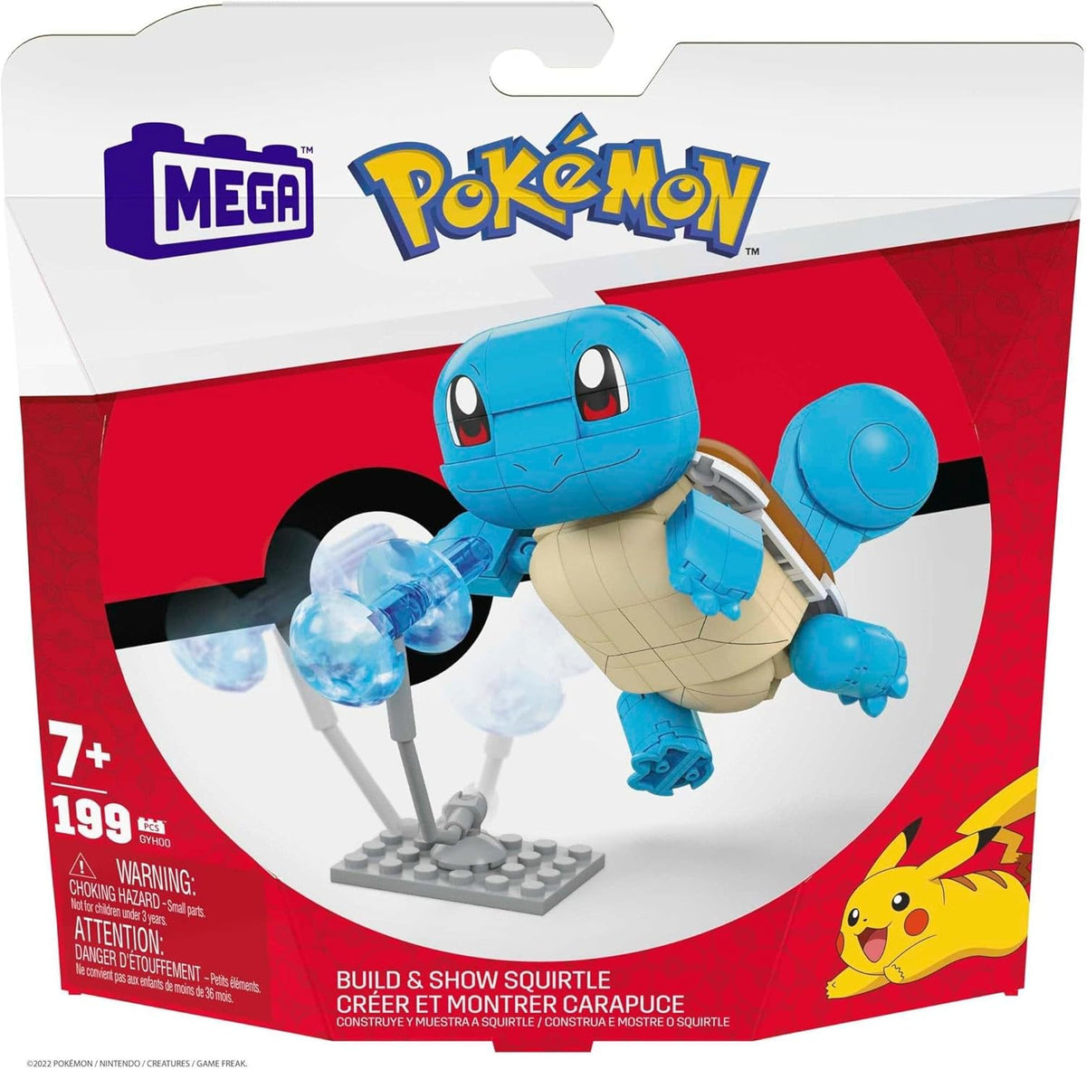 Mega Pokémon Build & Show Squirtle