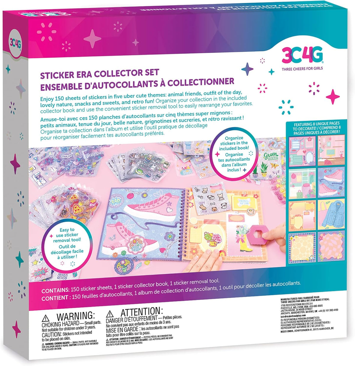 I'm in My Sticker Era Collector Set - 150 Sheets, 1400+ Stickers