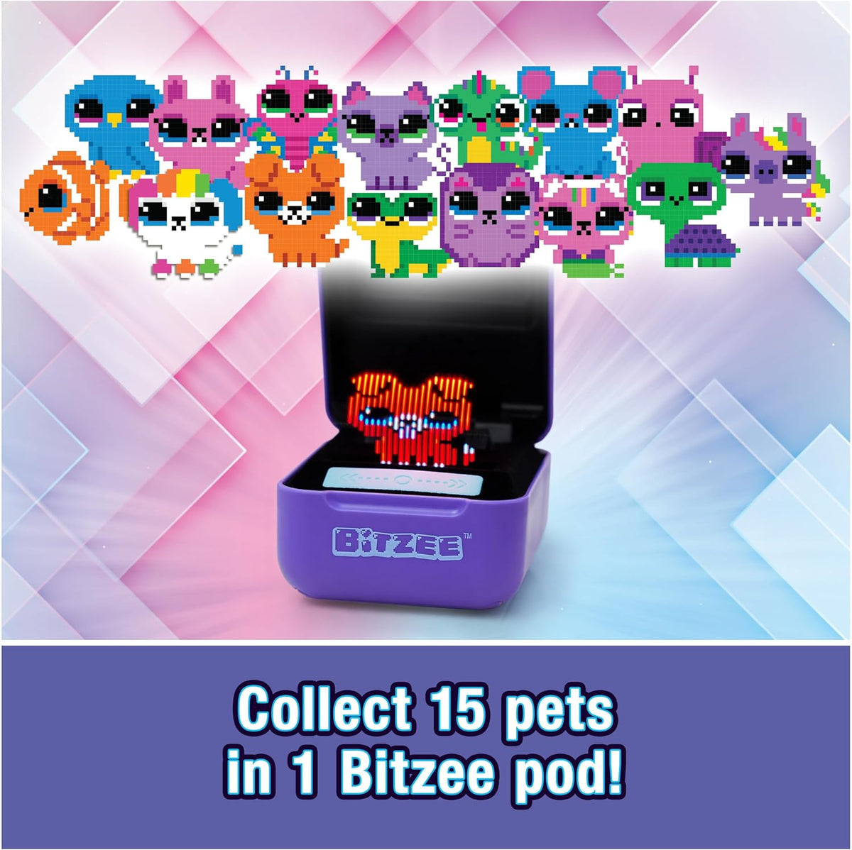 Interactive Toy Digital Pet with 15 Animals Inside