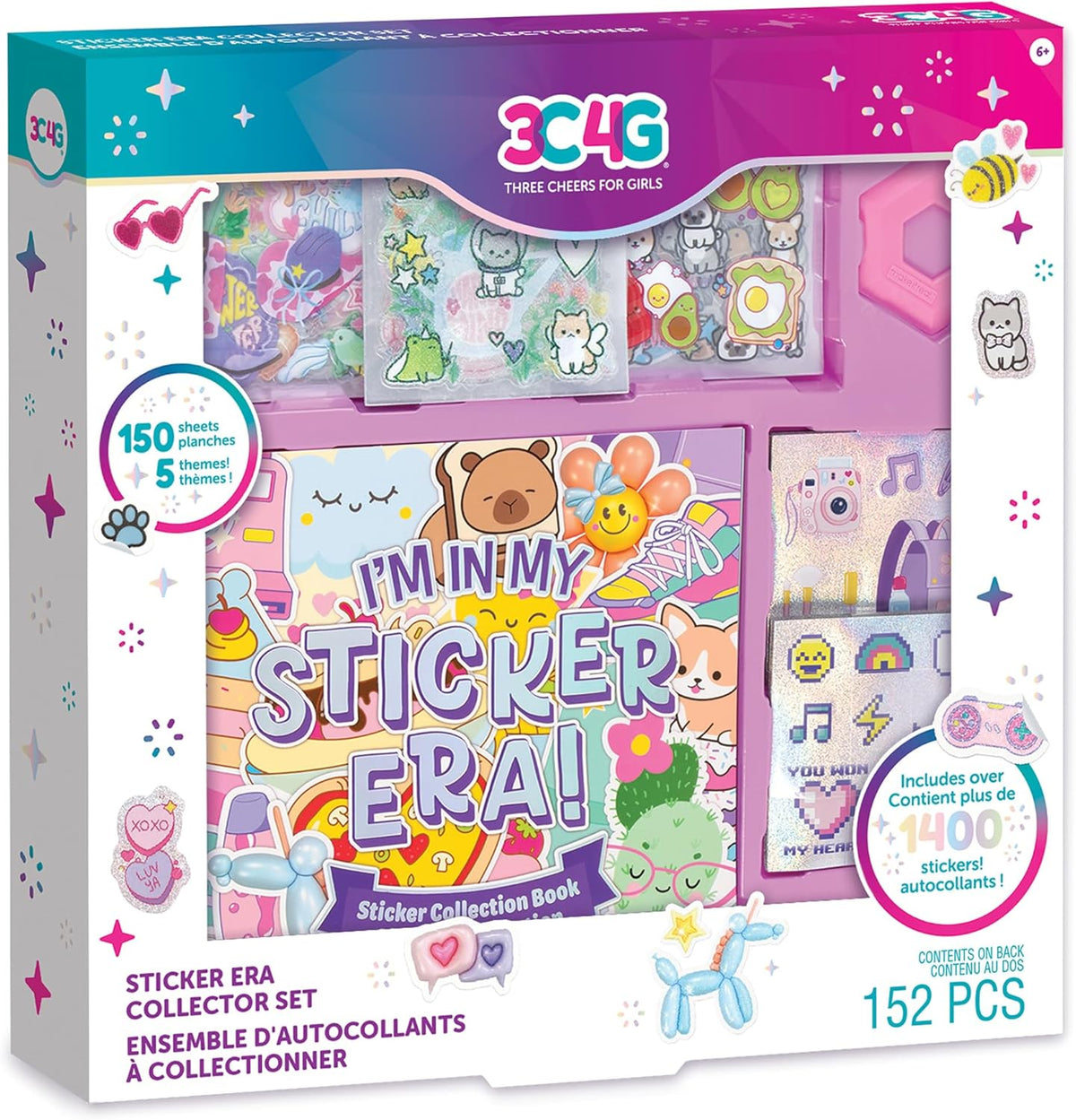 I'm in My Sticker Era Collector Set - 150 Sheets, 1400+ Stickers