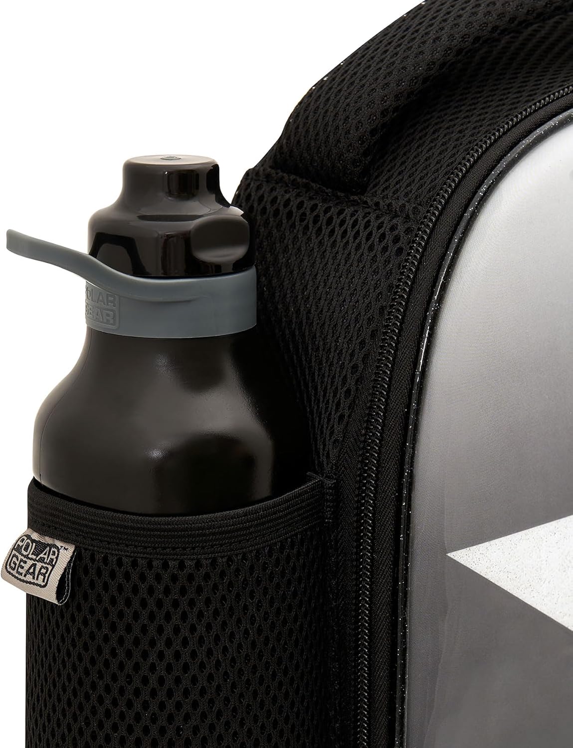 Silver Star Combo Insulated Lunch Bottle with Side Mesh Pocket