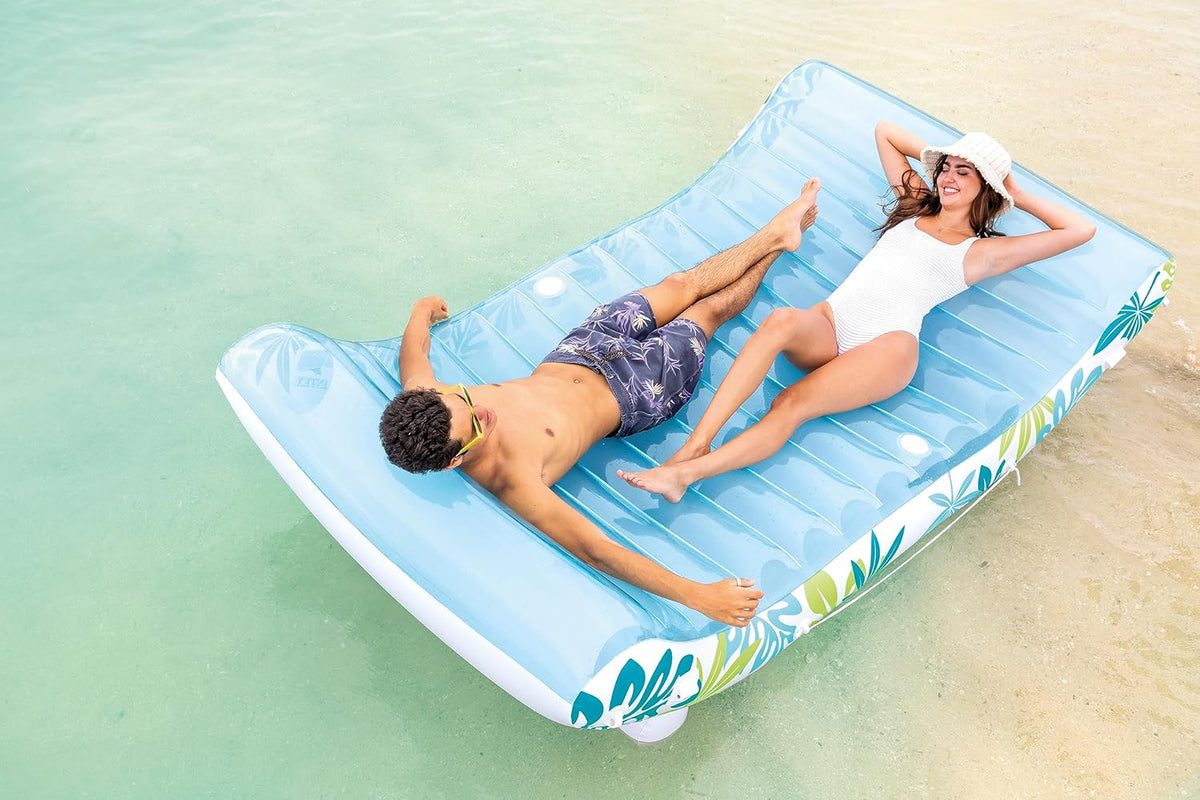 Tropical Canopy Lounge: Detachable Fabric Sunshade