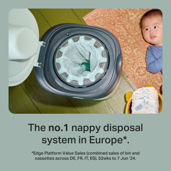 Sangenic Tec Nappy Disposal Tub, White