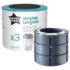 Tommee Tippee - Simplee 3PK Refill Cass