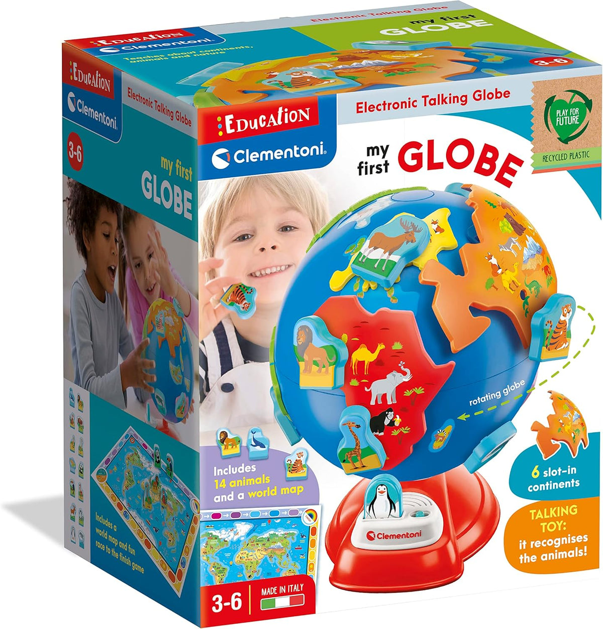 First Interactive Digital Globe for Curious Kids