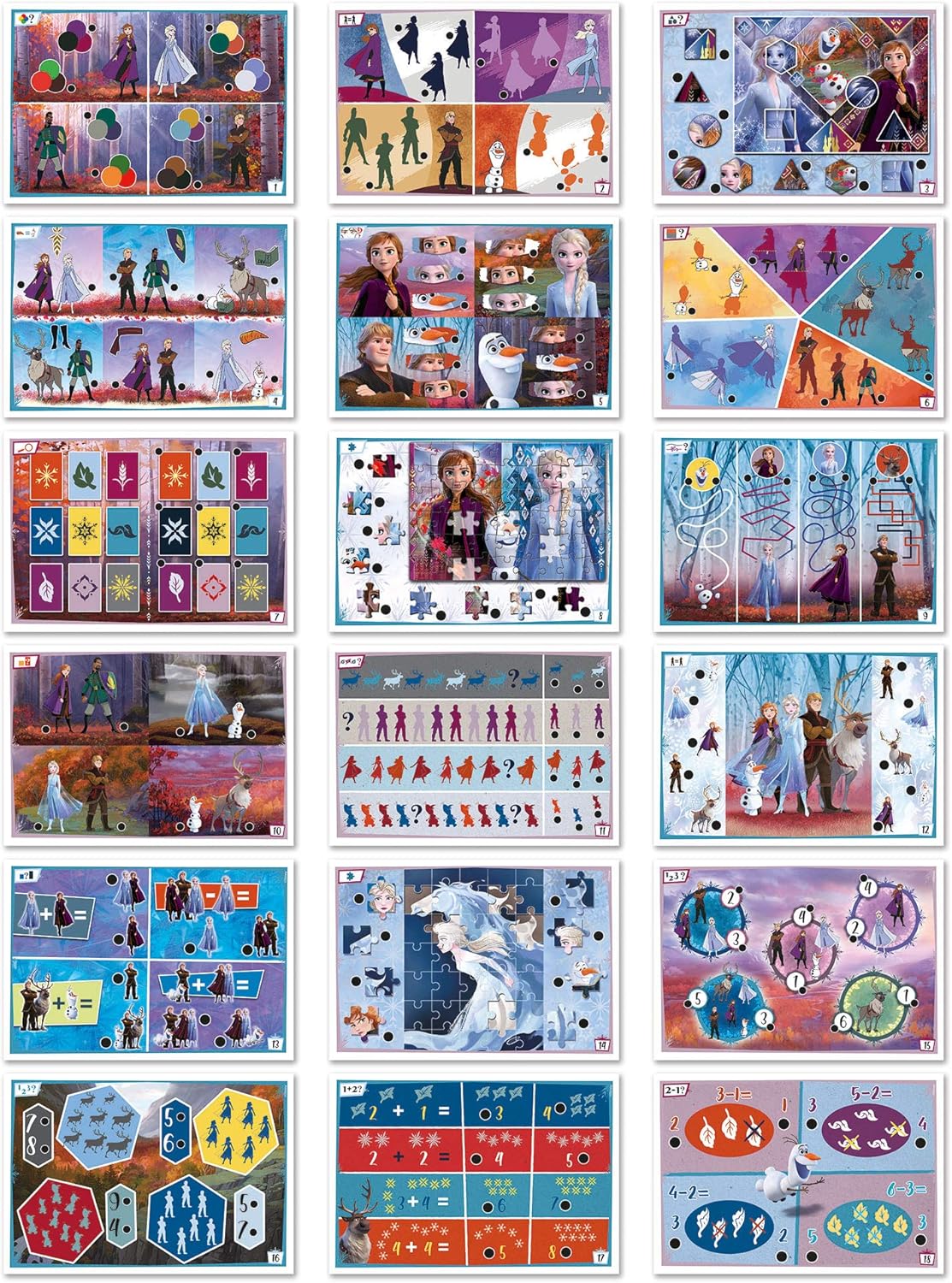Frozen Quizzy Travel Game