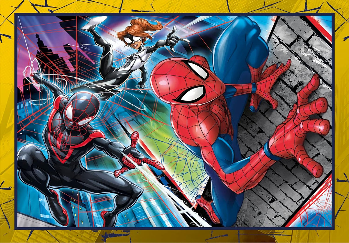 Marvel Spider-Man  4-in-1 Puzzle