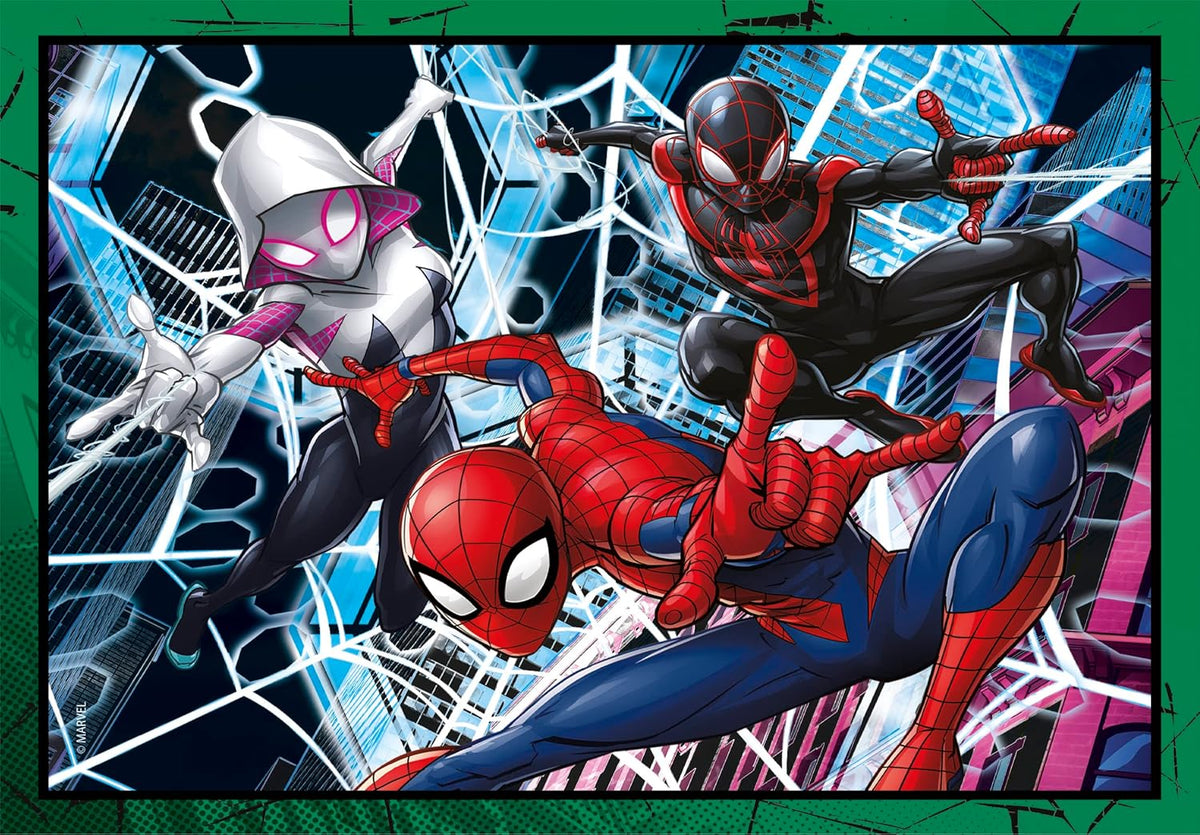 Marvel Spider-Man  4-in-1 Puzzle