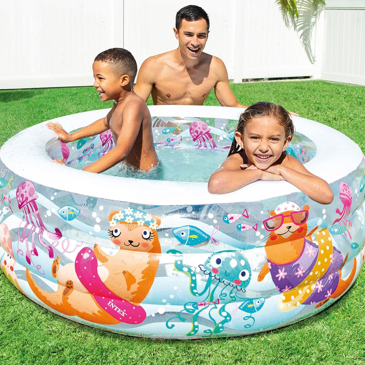Inflatable Aquarium Swimming Pool Kids Inflatables Inflatable Aquarium Swimming Pool Inflatable Aquarium Swimming Pool Intex