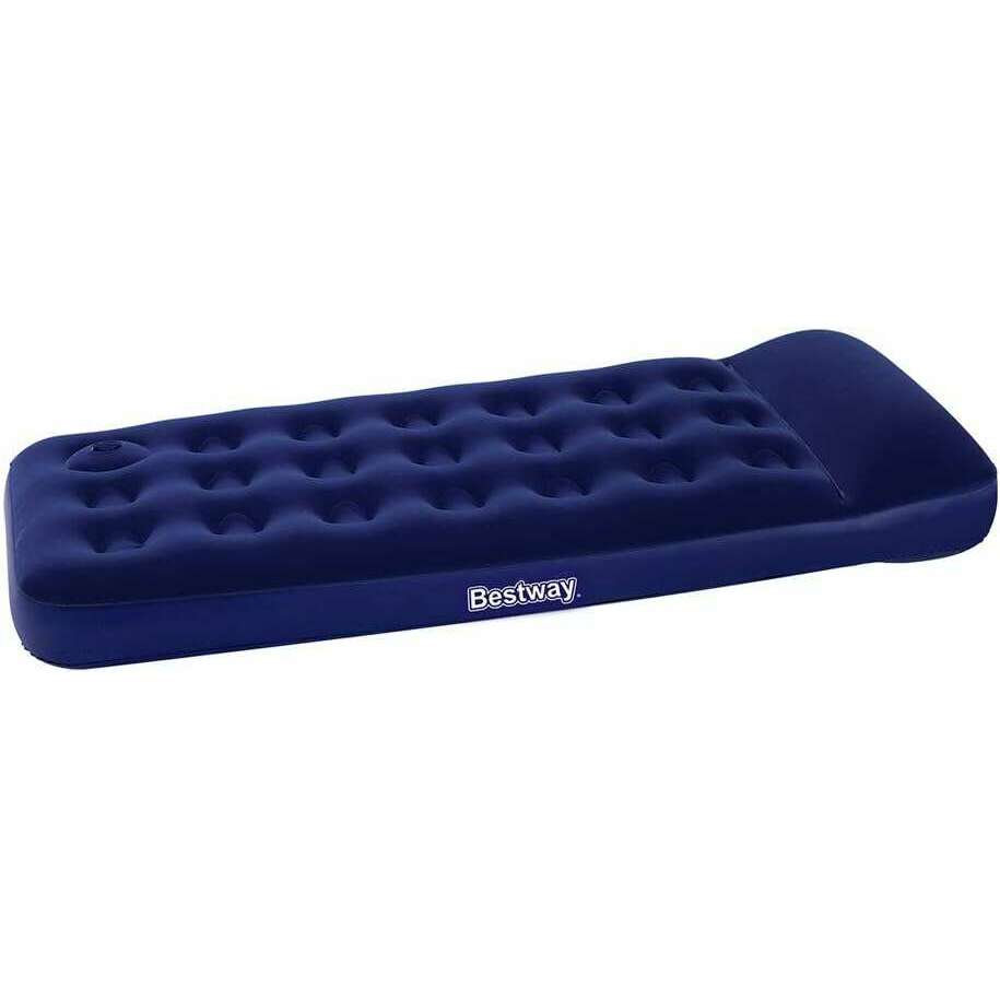 Junior Twin Built-in Foot Pump Airbed 185x76x28cm, 1 Person Air Bed Junior Twin Built-in Foot Pump Airbed 185x76x28cm, 1 Person Junior Twin Built-in Foot Pump Airbed 185x76x28cm, 1 Person Bestway