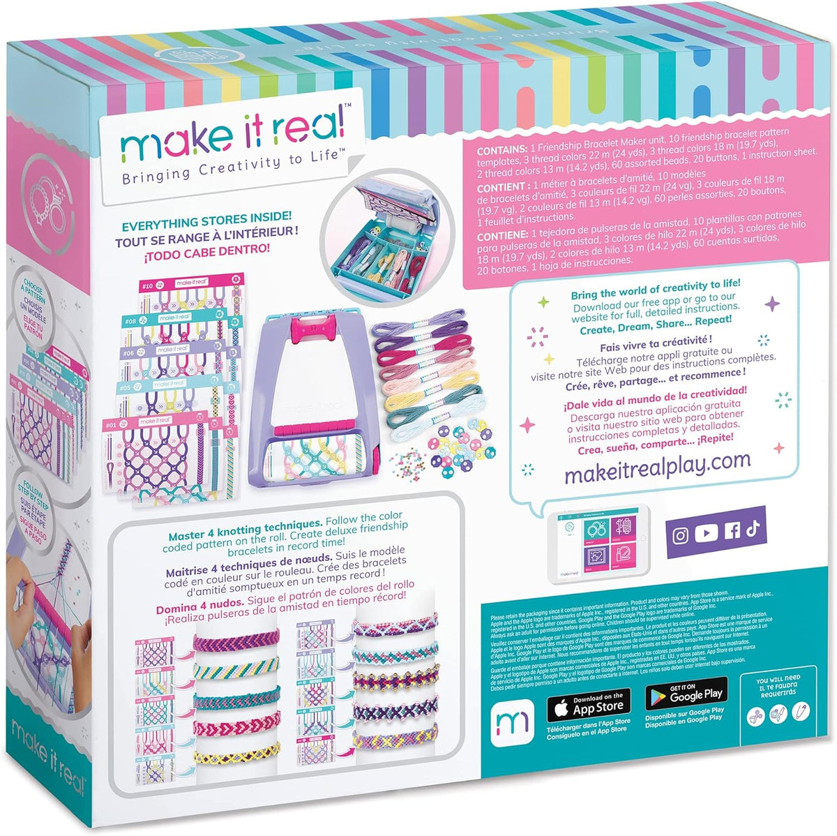 Friendship Bracelet Maker Kit