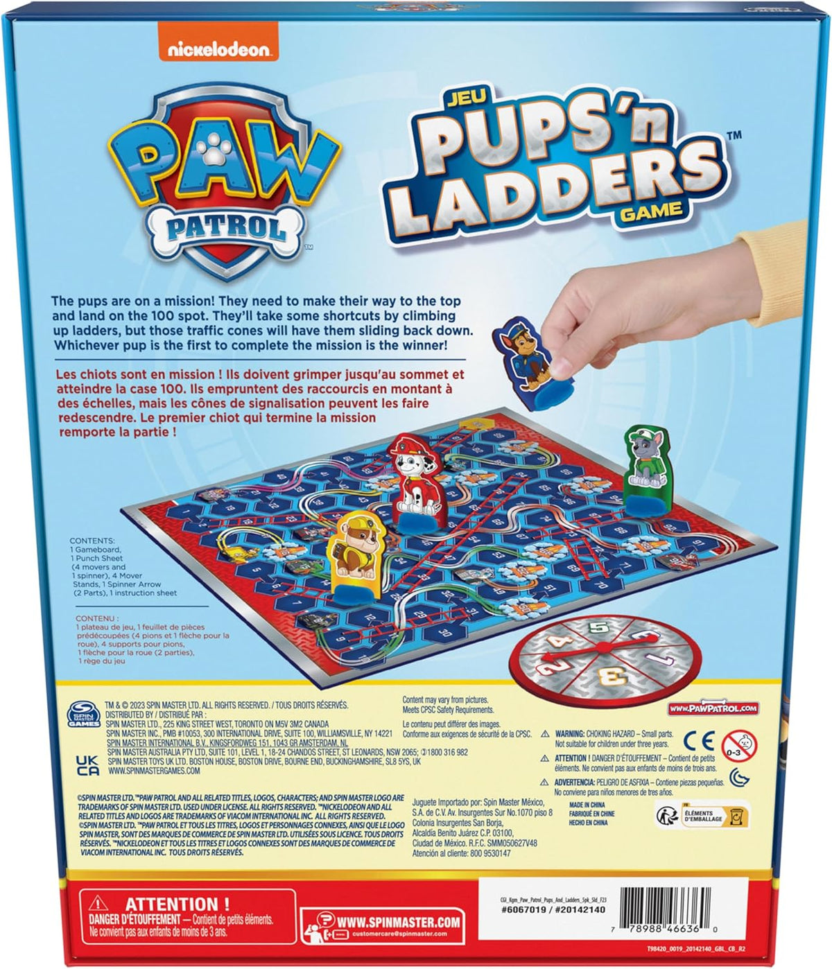 PAW Patrol Pups ‘N Ladders Game