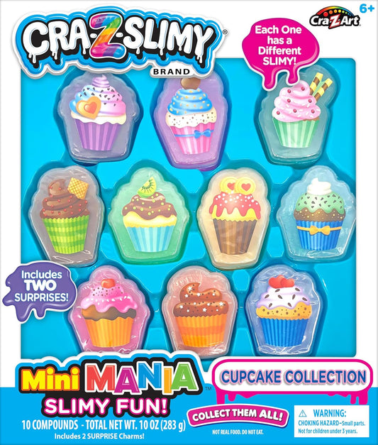 Mini Mania Slimy Fun Cupcake Collection
