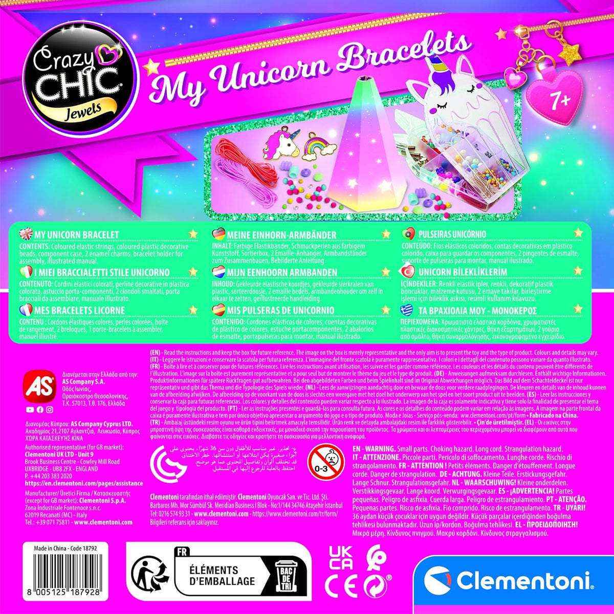 Crazy Chic-My Unicorn Bracelets-Kit