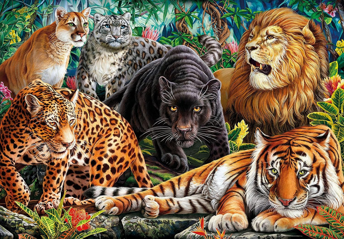 Puzzle PZL 500 HQC WILD CATS