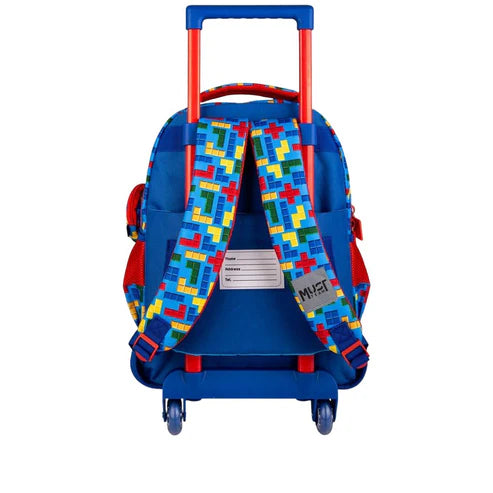 Must School Trolley Backpack Bricks