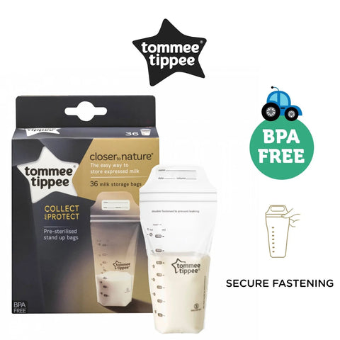 Closer To Nature Milk Storage 36 Pieces