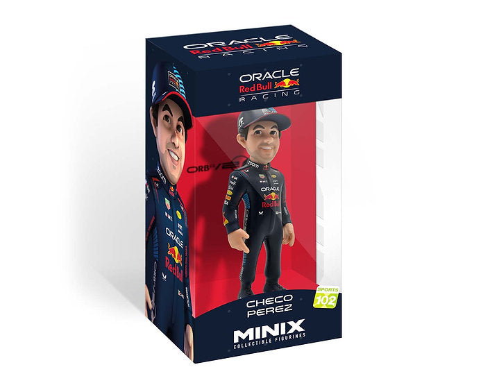 Sergio Checo Perez - Red Bull Action Figures Sergio Checo Perez - Red Bull Sergio Checo Perez - Red Bull Minix
