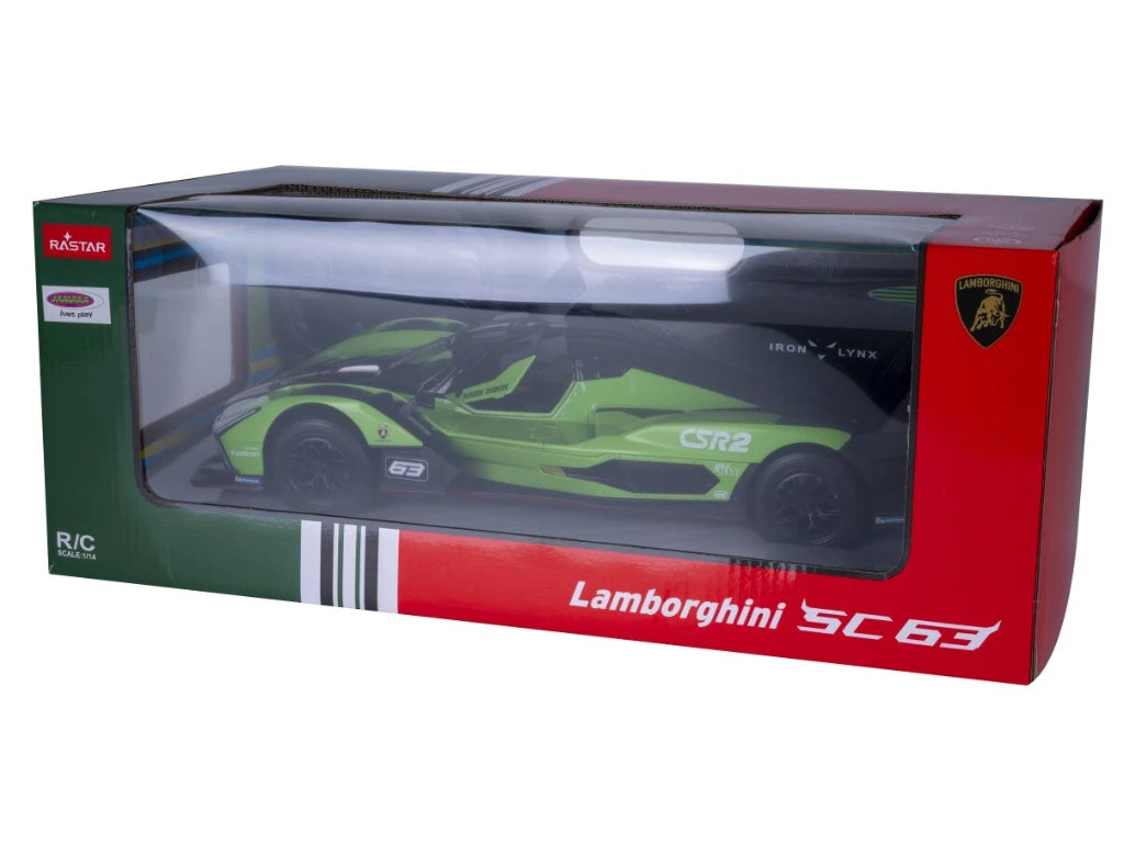Scale 1:24 Green Lamborghini