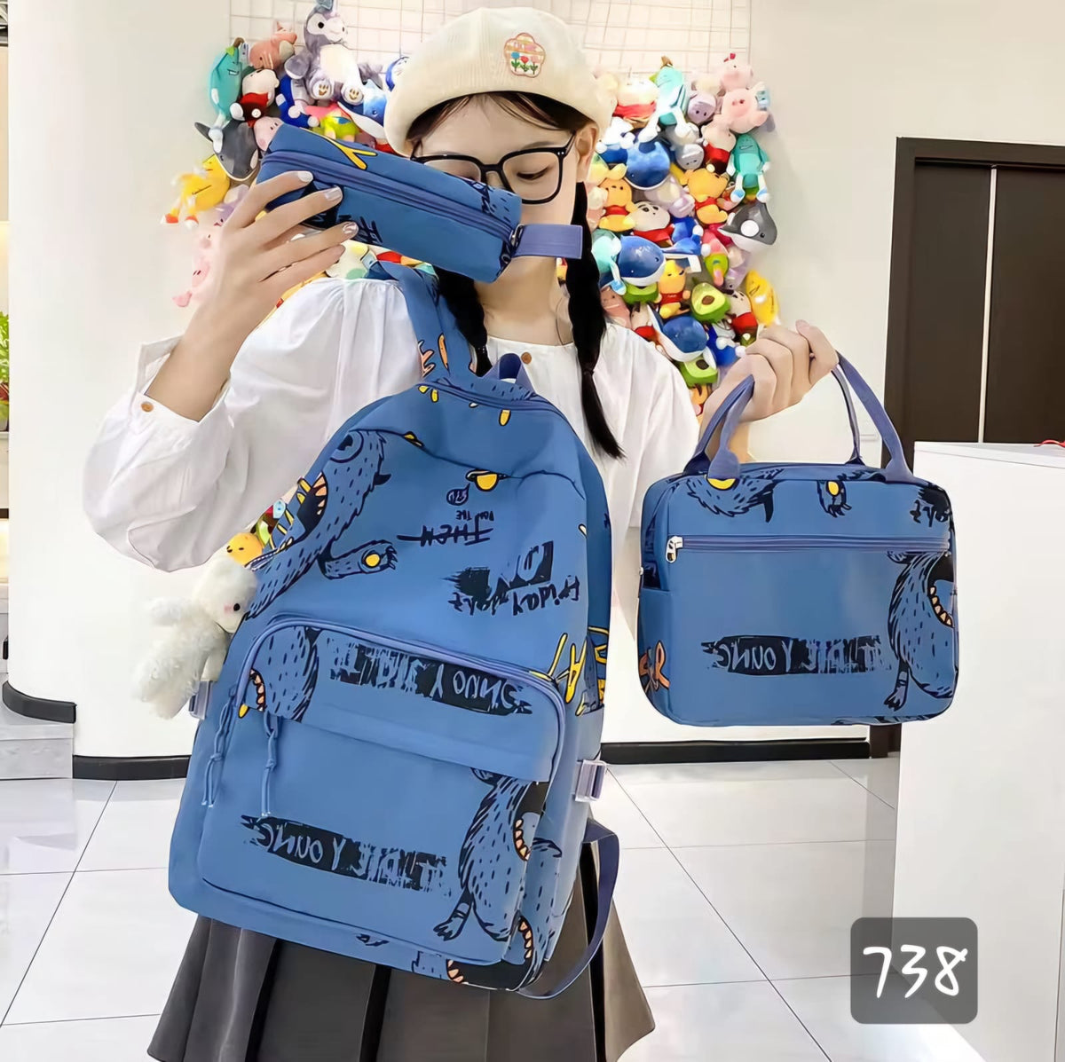Monster School Set 3 in 1